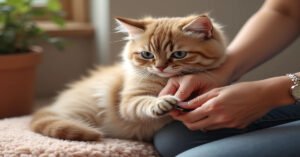 cat gromming 
