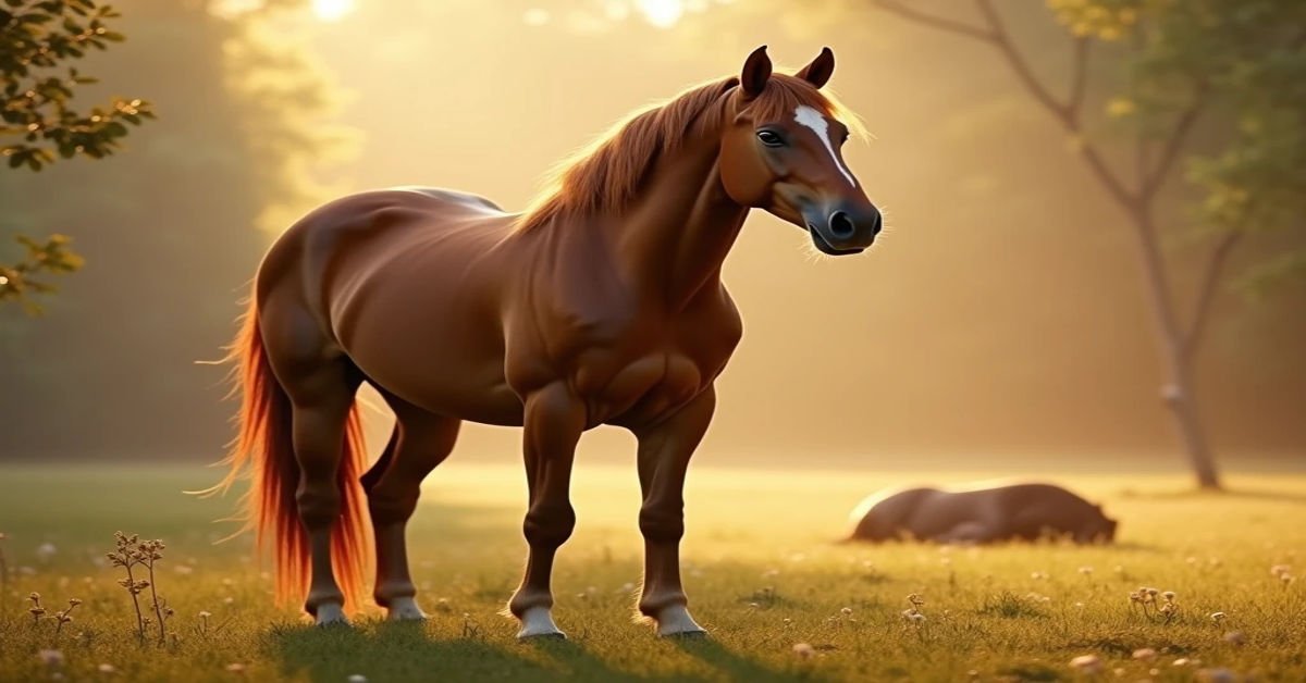 Why Horses Sleep Standing Up